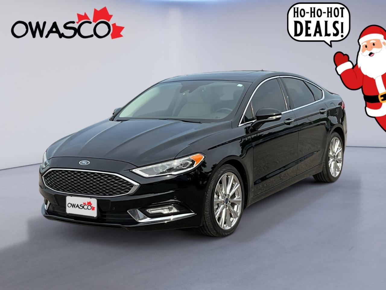 Used 2018 Ford Fusion 2.0L Platinum Edition! Great kms! Arrive in Style! for sale in Whitby, ON
