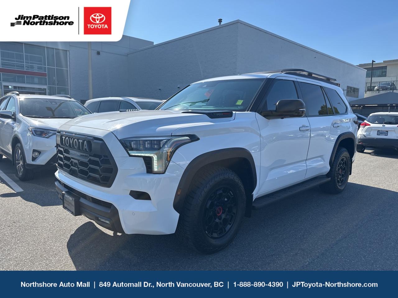 Used 2025 Toyota Sequoia TRD Pro, Certified for sale in North Vancouver, BC