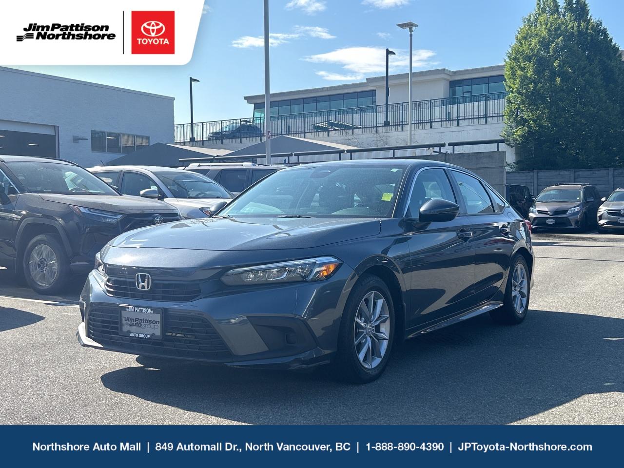Used 2023 Honda Civic Sedan EX CVT for sale in North Vancouver, BC