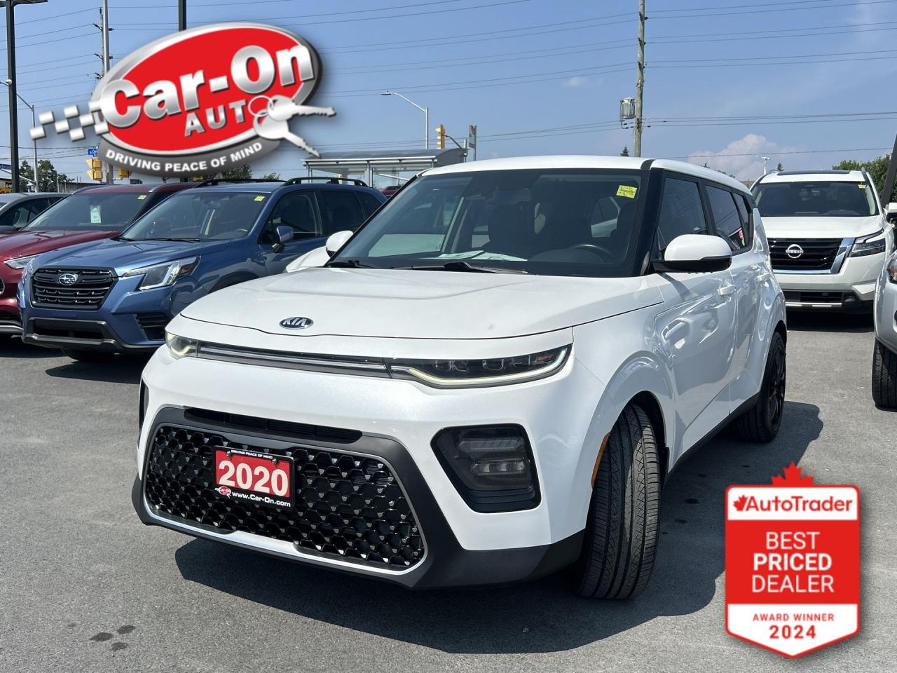 Used 2020 Kia Soul EX PREMIUM| HTD LEATHER| SUNROOF| CARPLAY| NAV for sale in Ottawa, ON