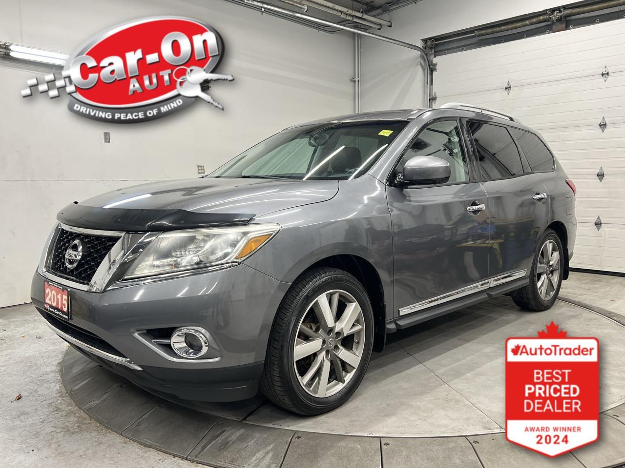 Used 2015 Nissan Pathfinder PLATINUM AWD| 7-PASS| COOLED LEATHER| PANO ROOF for sale in Ottawa, ON