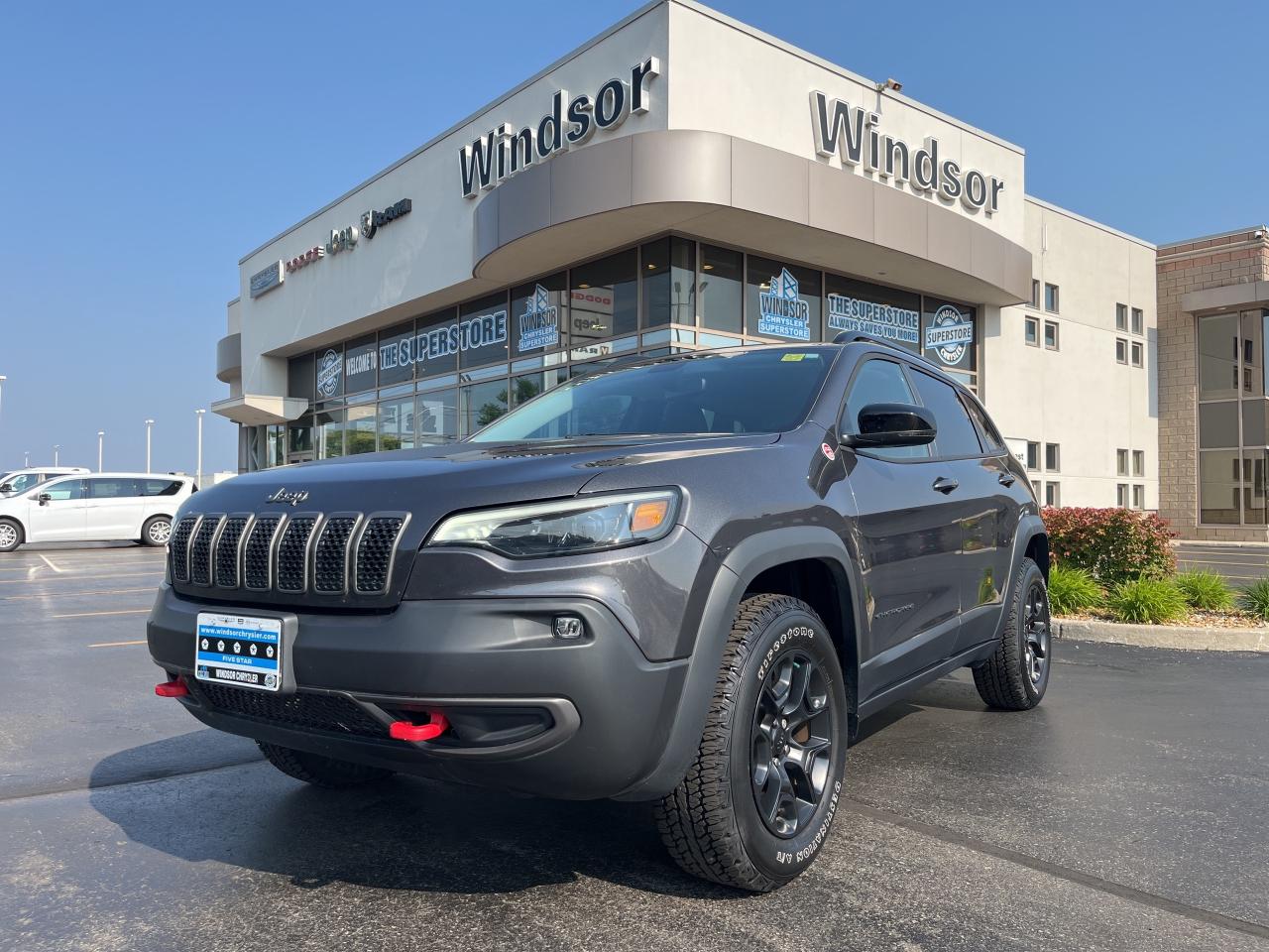Used 2022 Jeep Cherokee TRAILHAWK / NAV / TRAILER TOW / 17