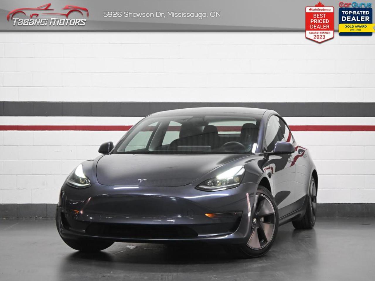 Used 2021 Tesla Model 3 Standard Range Plus  No Accident Leather Autopilot Navigation Glass Roof for sale in Mississauga, ON