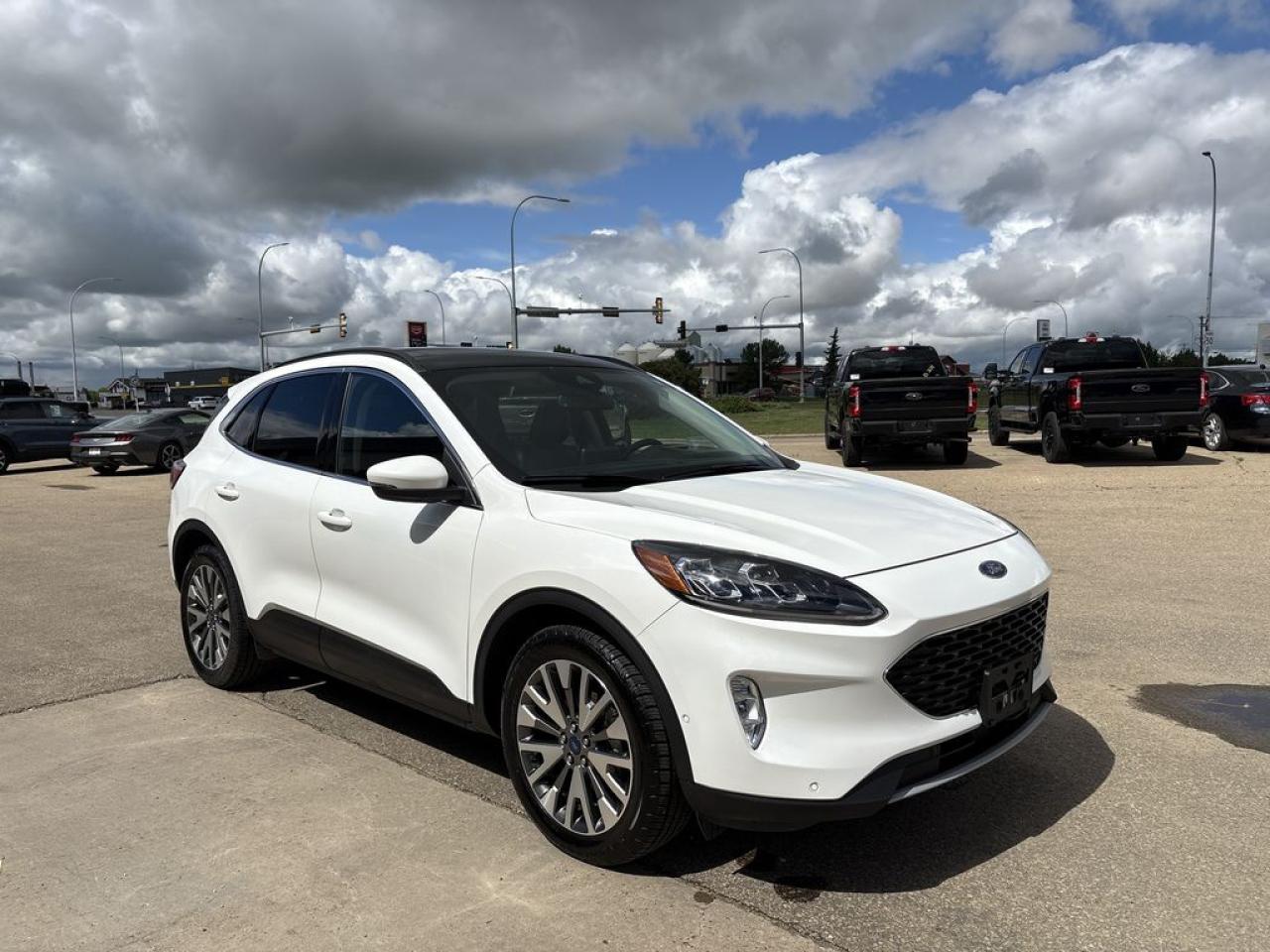 Used 2020 Ford Escape Titanium Hybrid for sale in Camrose, AB