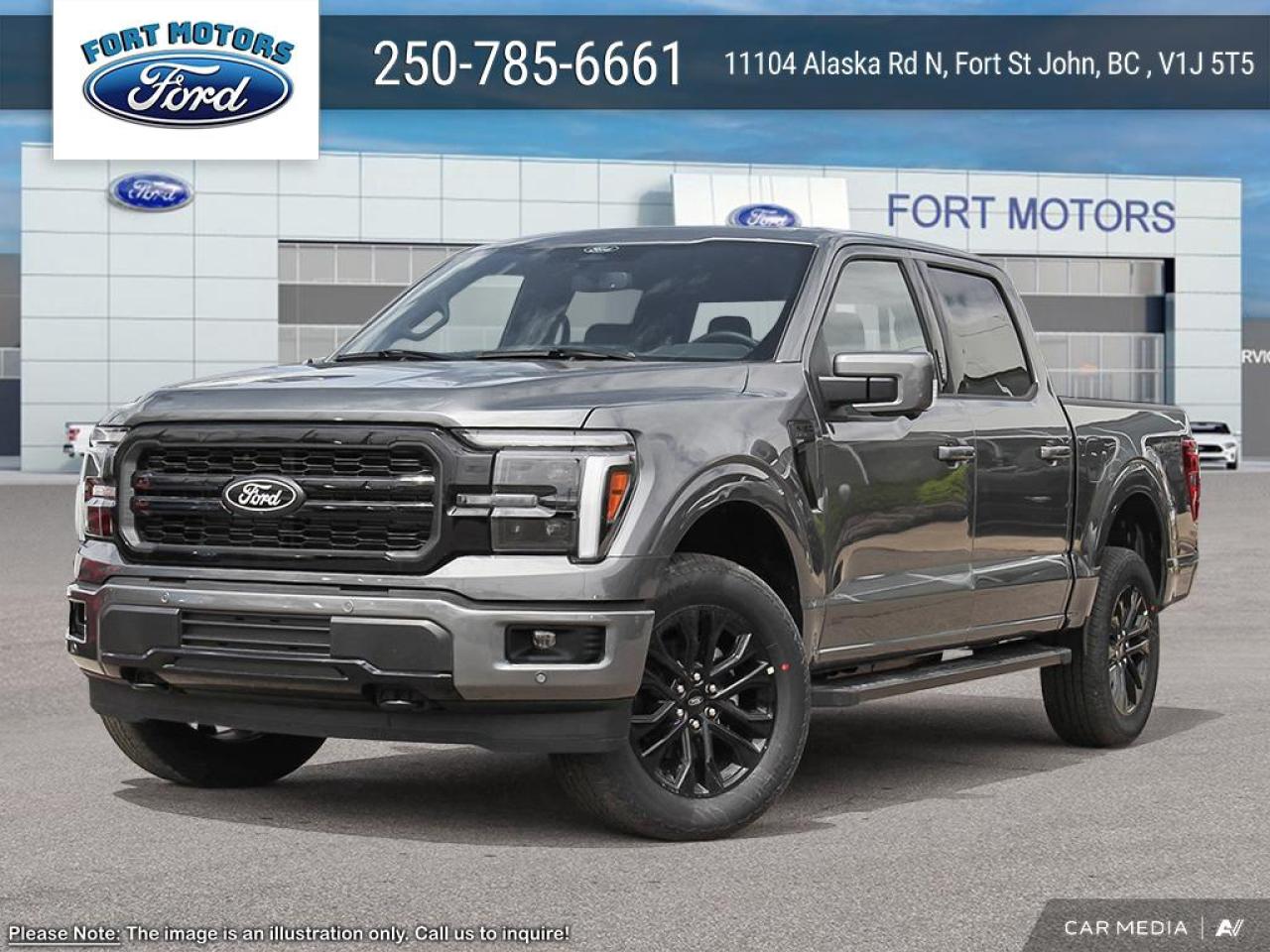 New 2025 Ford F-150 LARIAT® for sale in Fort St John, BC
