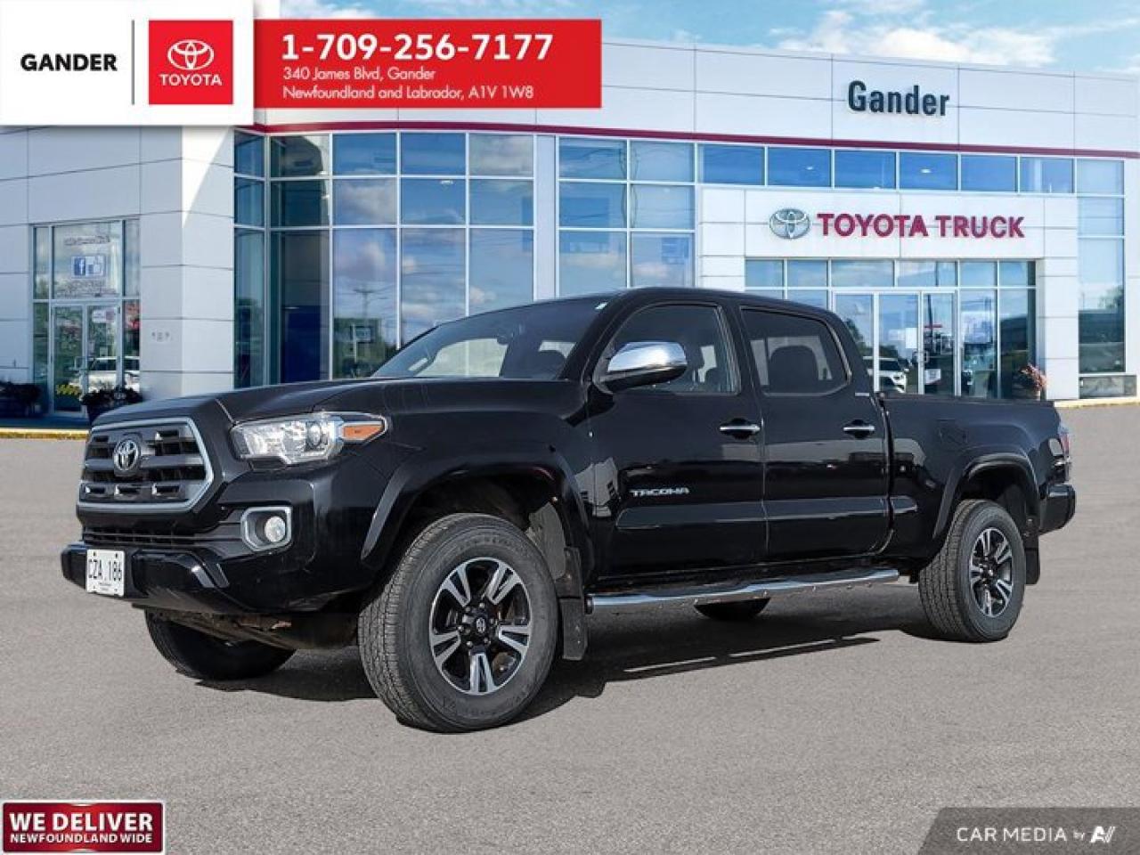 Used 2017 Toyota Tacoma LIMITED for sale in Gander, NL