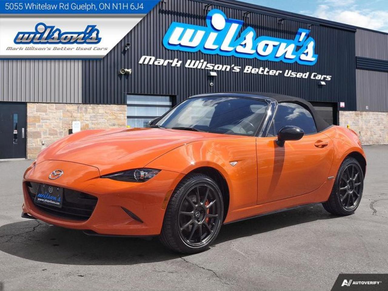 Used 2019 Mazda Miata MX-5 30th Anniversary | Manual | Recaro Seats | BOSE Audio | Racing Orange | Brembo Brakes | for sale in Guelph, ON