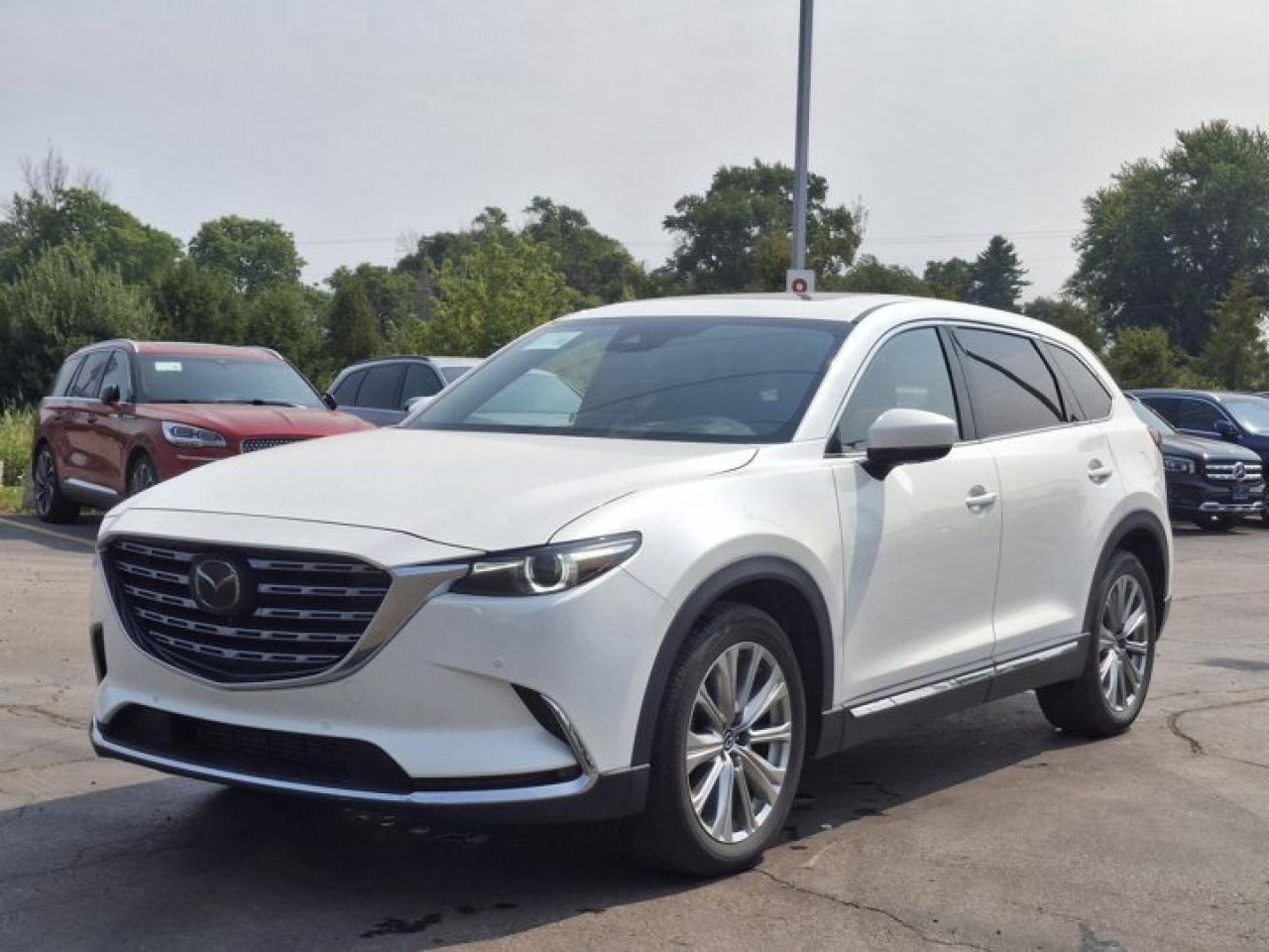 Used 2021 Mazda CX-9 Signature AWD | Leather | Sunroof | Nav | Cooled + Heated Seats | Adaptive Cruise | HUD | and More ! for sale in Guelph, ON