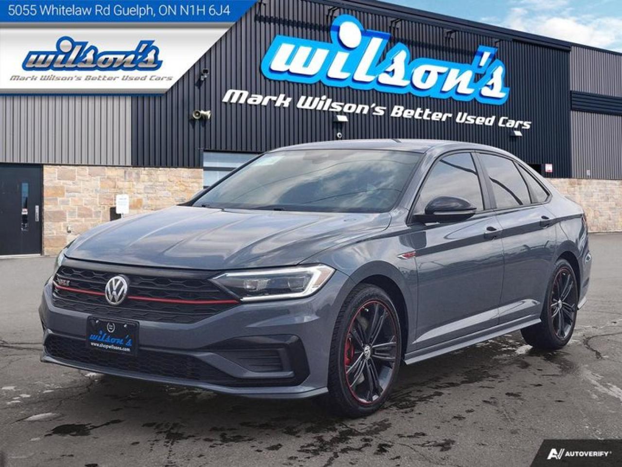 Used 2019 Volkswagen Jetta GLI 35th Edition | 6-Speed Manual | Leather | Pano Roof | Nav | Adaptive Cruise | New Tires | for sale in Guelph, ON