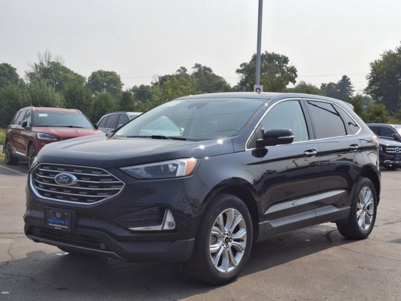 Used 2023 Ford Edge Titanium AWD | Leather | Panoramic Sunroof | Nav | Heated Seats | CarPlay + Android | and More ! for sale in Guelph, ON