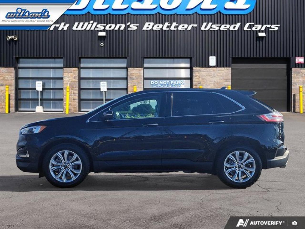 2023 Ford Edge Titanium AWD | Leather | Panoramic Sunroof | Nav | Heated Seats | CarPlay + Android | New Tires | Photo