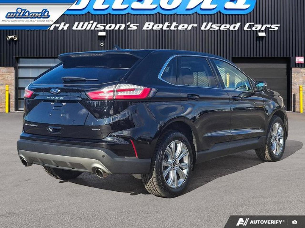 2023 Ford Edge Titanium AWD | Leather | Panoramic Sunroof | Nav | Heated Seats | CarPlay + Android | New Tires | Photo4