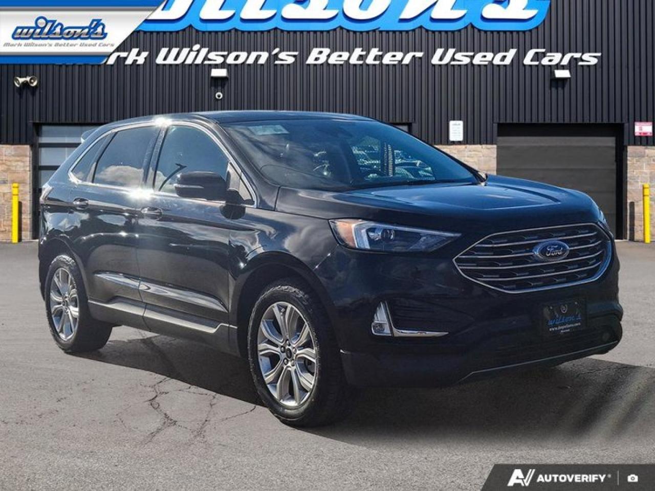 2023 Ford Edge Titanium AWD | Leather | Panoramic Sunroof | Nav | Heated Seats | CarPlay + Android | New Tires | Photo