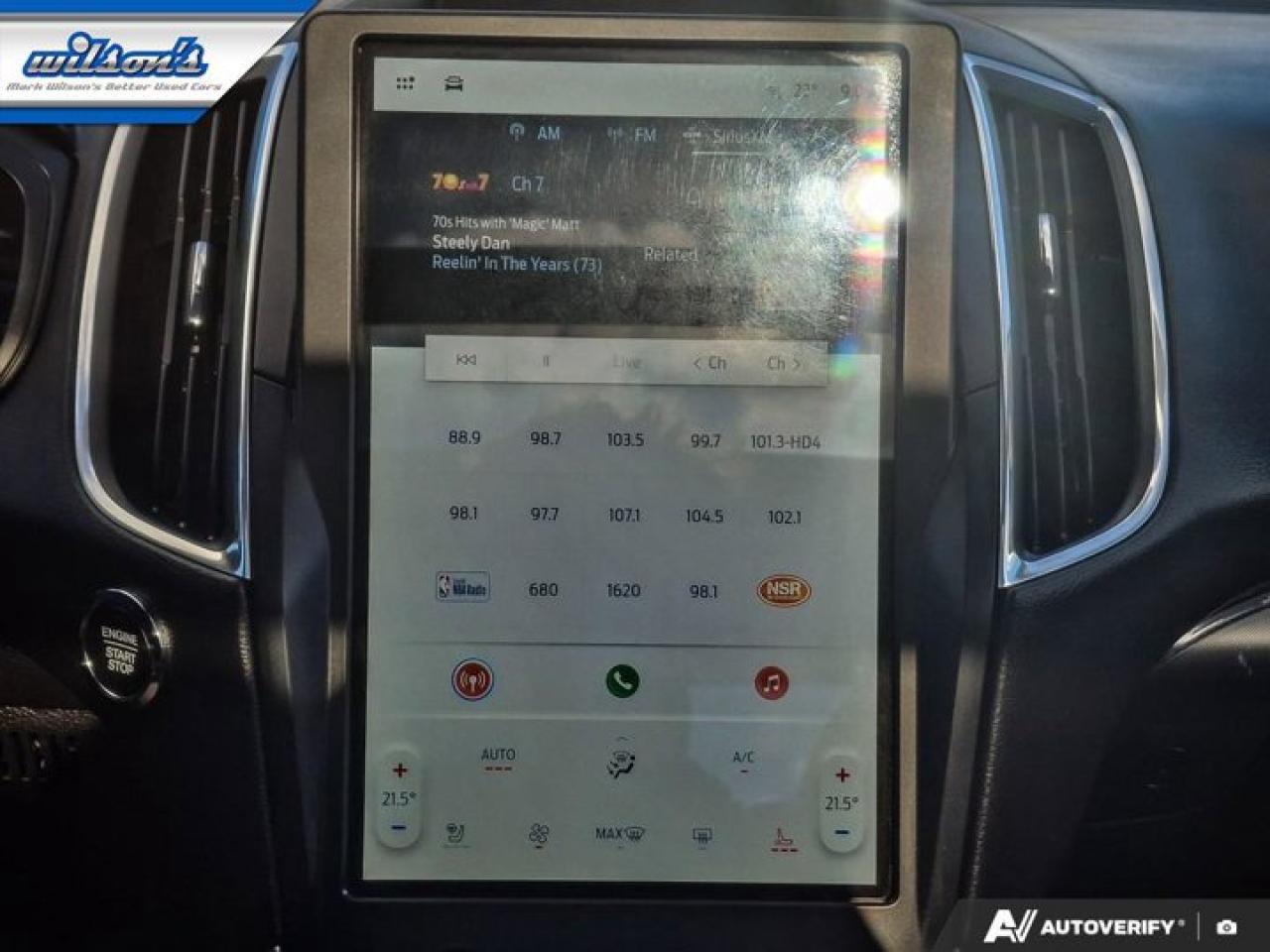 2023 Ford Edge Titanium AWD | Leather | Panoramic Sunroof | Nav | Heated Seats | CarPlay + Android | New Tires | Photo