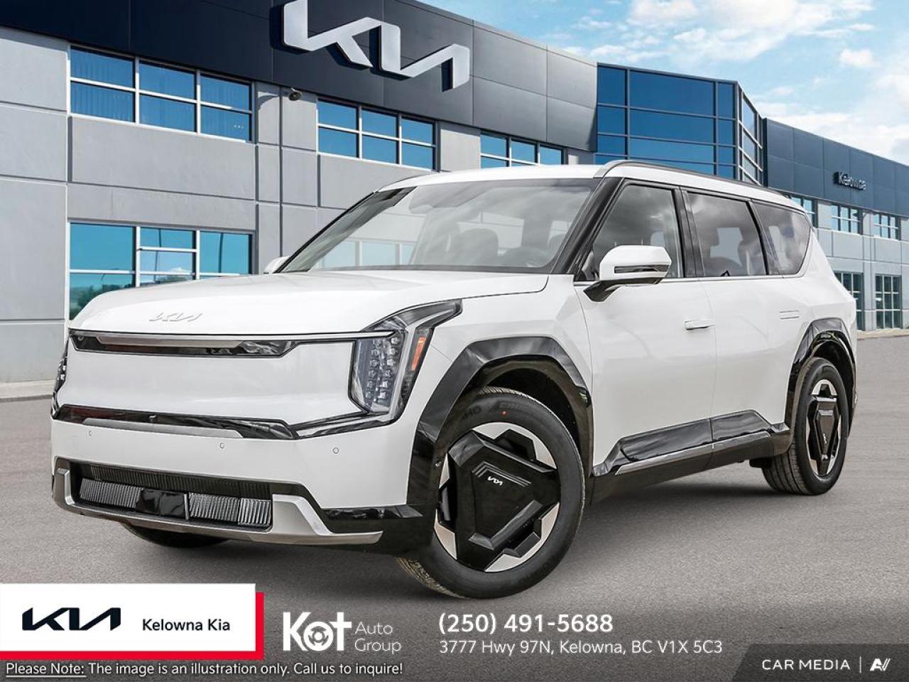 New 2026 Kia EV9 Land Plus Package for sale in Kelowna, BC