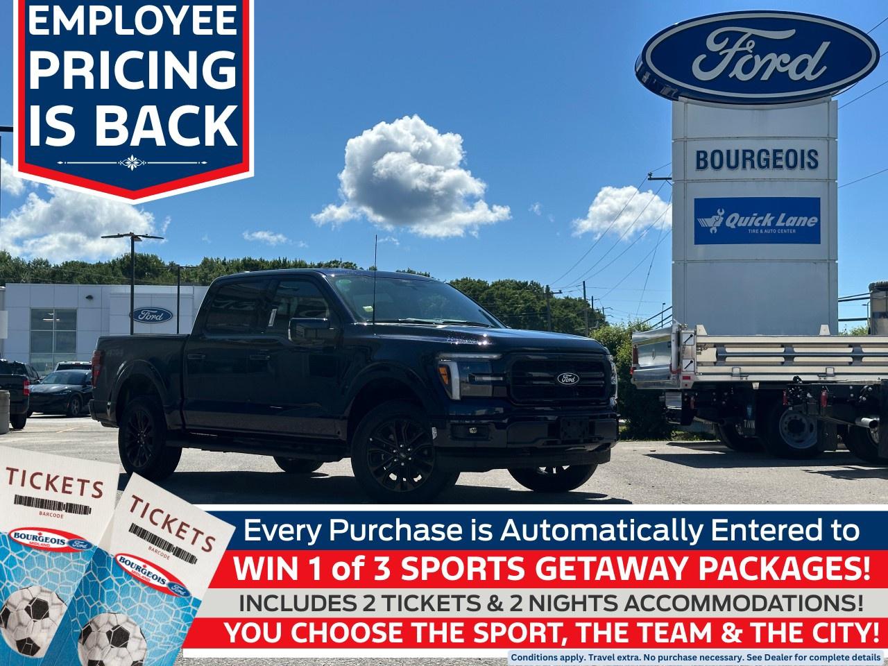 New 2025 Ford F-150 Lariat 4WD SuperCrew 5.5' Box for sale in Midland, ON