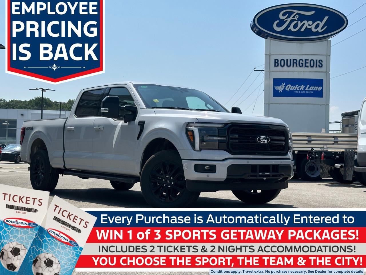 New 2025 Ford F-150 Lariat 4WD SuperCrew 6.5' Box for sale in Midland, ON