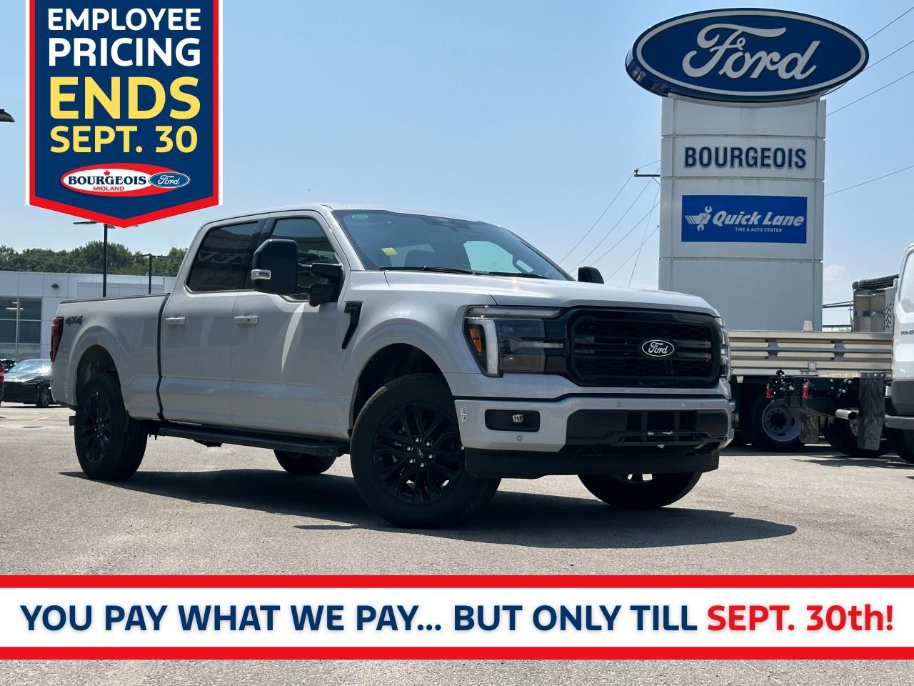 New 2025 Ford F-150 Lariat 4WD SuperCrew 6.5' Box for sale in Midland, ON