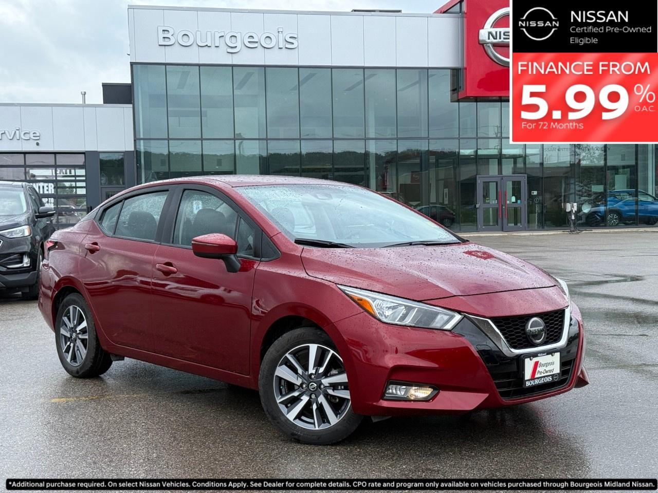 Used 2021 Nissan Versa SV CVT for sale in Midland, ON