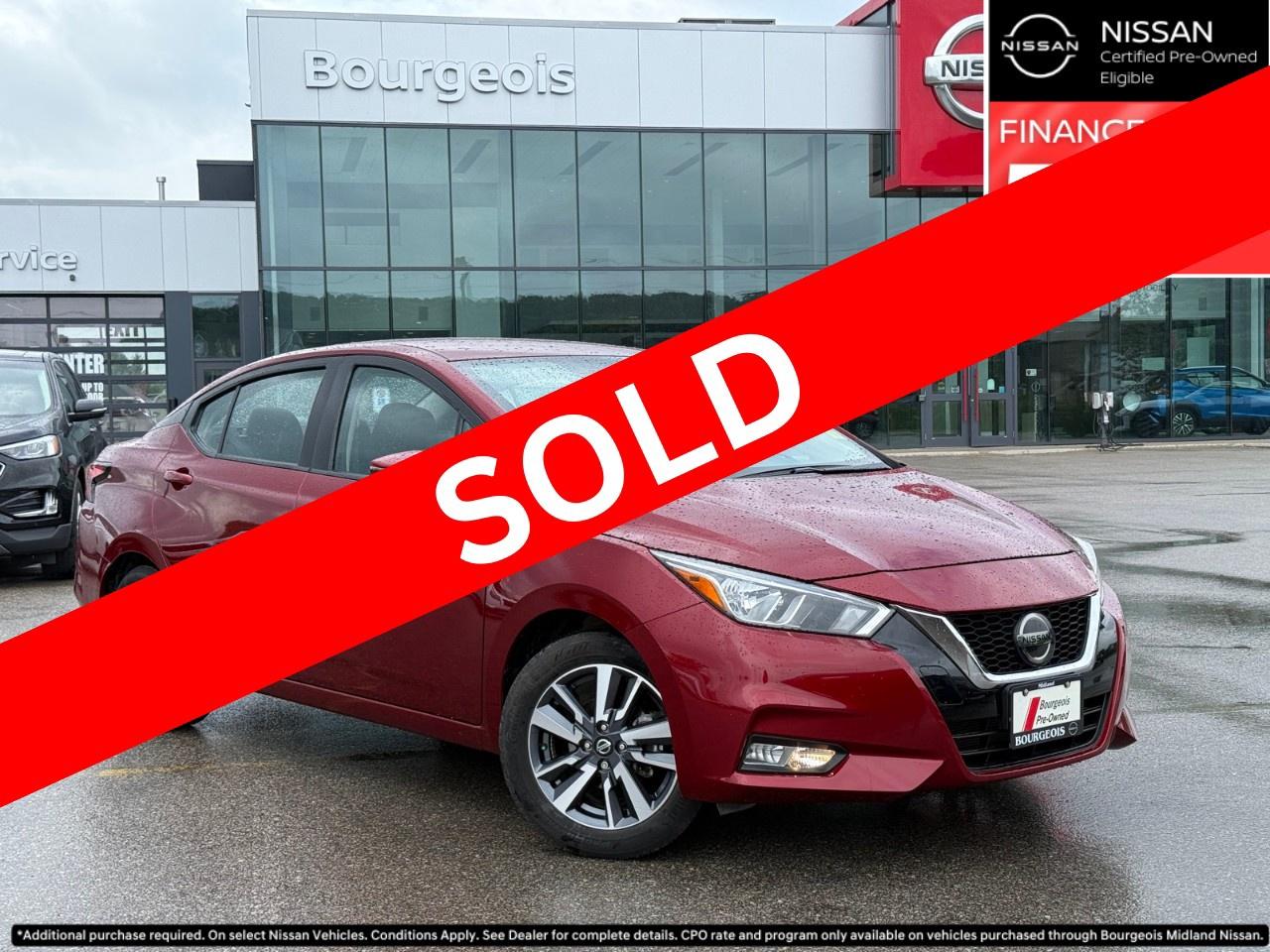 Used 2021 Nissan Versa SV CVT for sale in Midland, ON