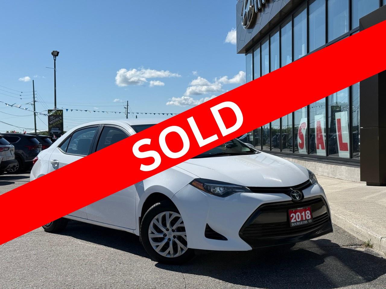 Used 2018 Toyota Corolla LE for sale in Midland, ON