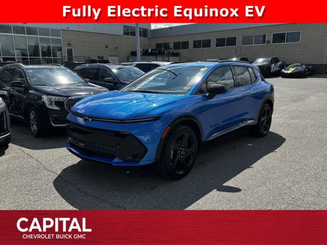 New 2025 Chevrolet Equinox EV RS for sale in Calgary, AB