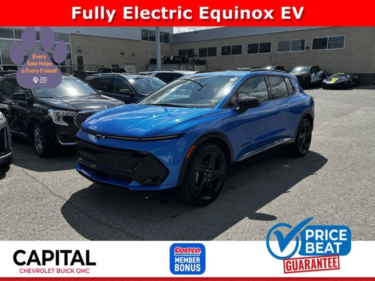New 2025 Chevrolet Equinox EV RS for sale in Calgary, AB