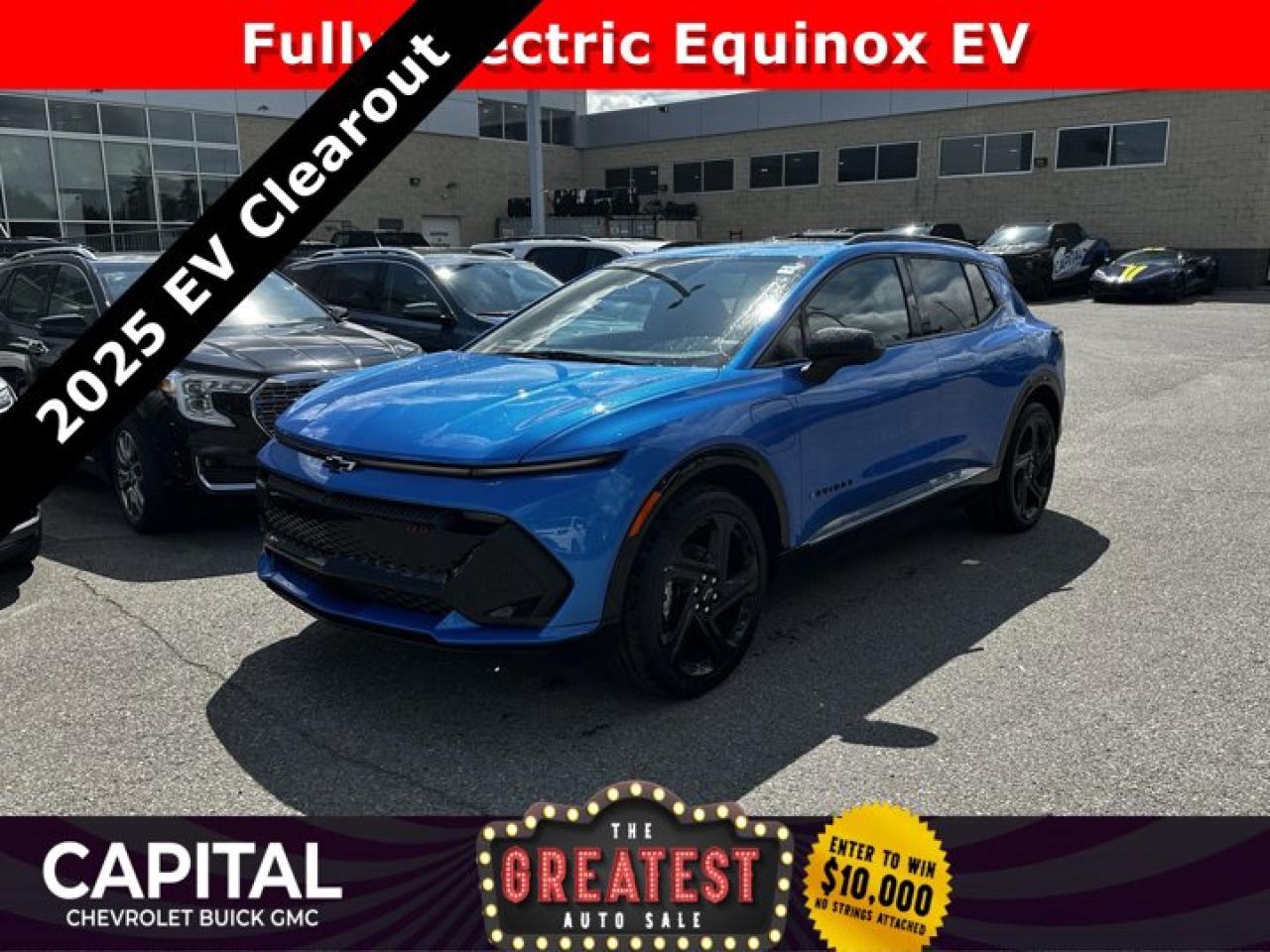 New 2025 Chevrolet Equinox EV RS for sale in Calgary, AB