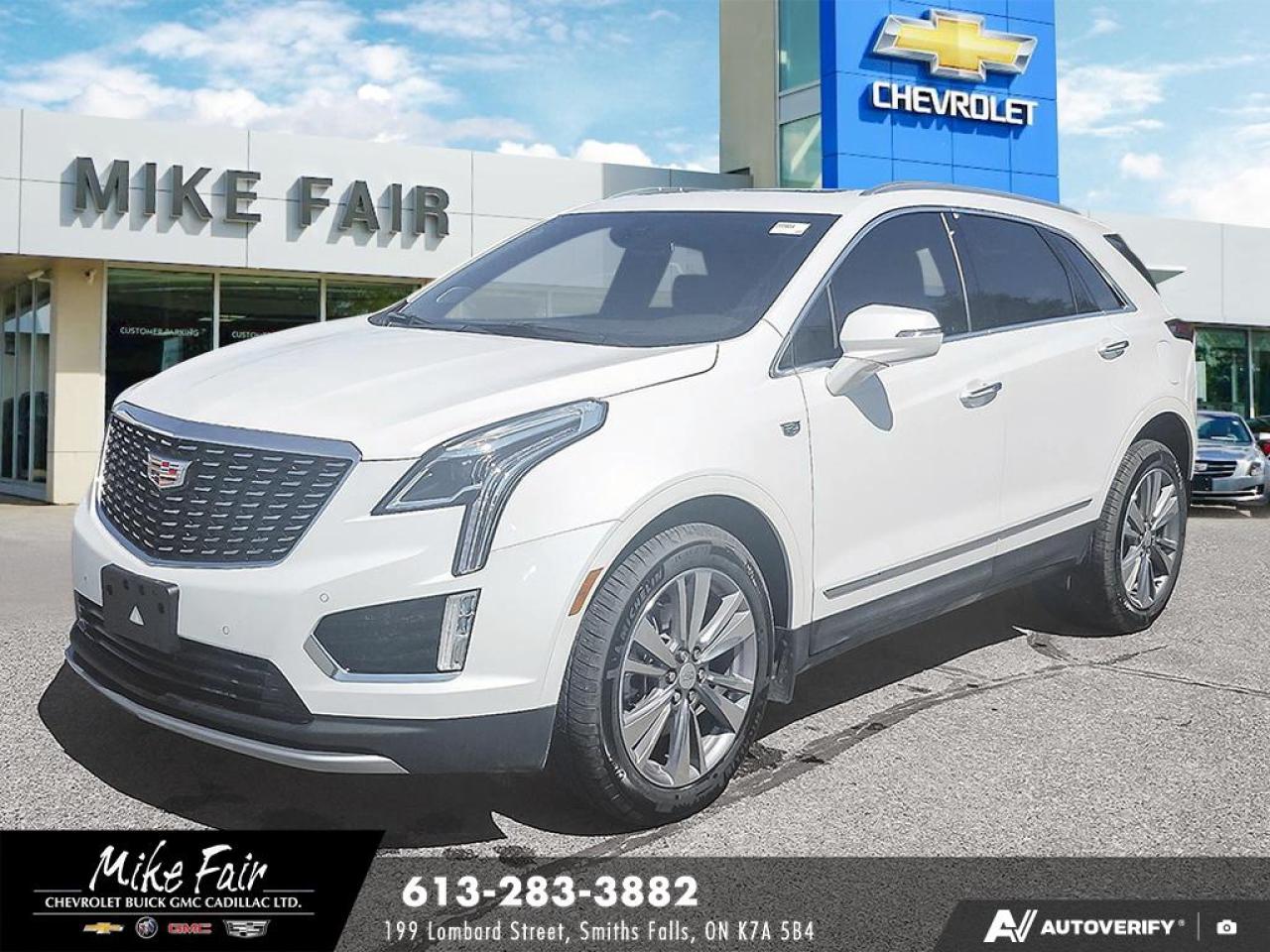 Used 2024 Cadillac XT5 Premium Luxury AWD,remote start,driver alert seat,heated front seats,power liftgate hands-free,HD rear camera for sale in Smiths Falls, ON