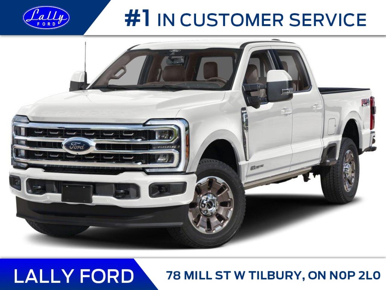 New 2025 Ford F-250 King Ranch for sale in Tilbury, ON