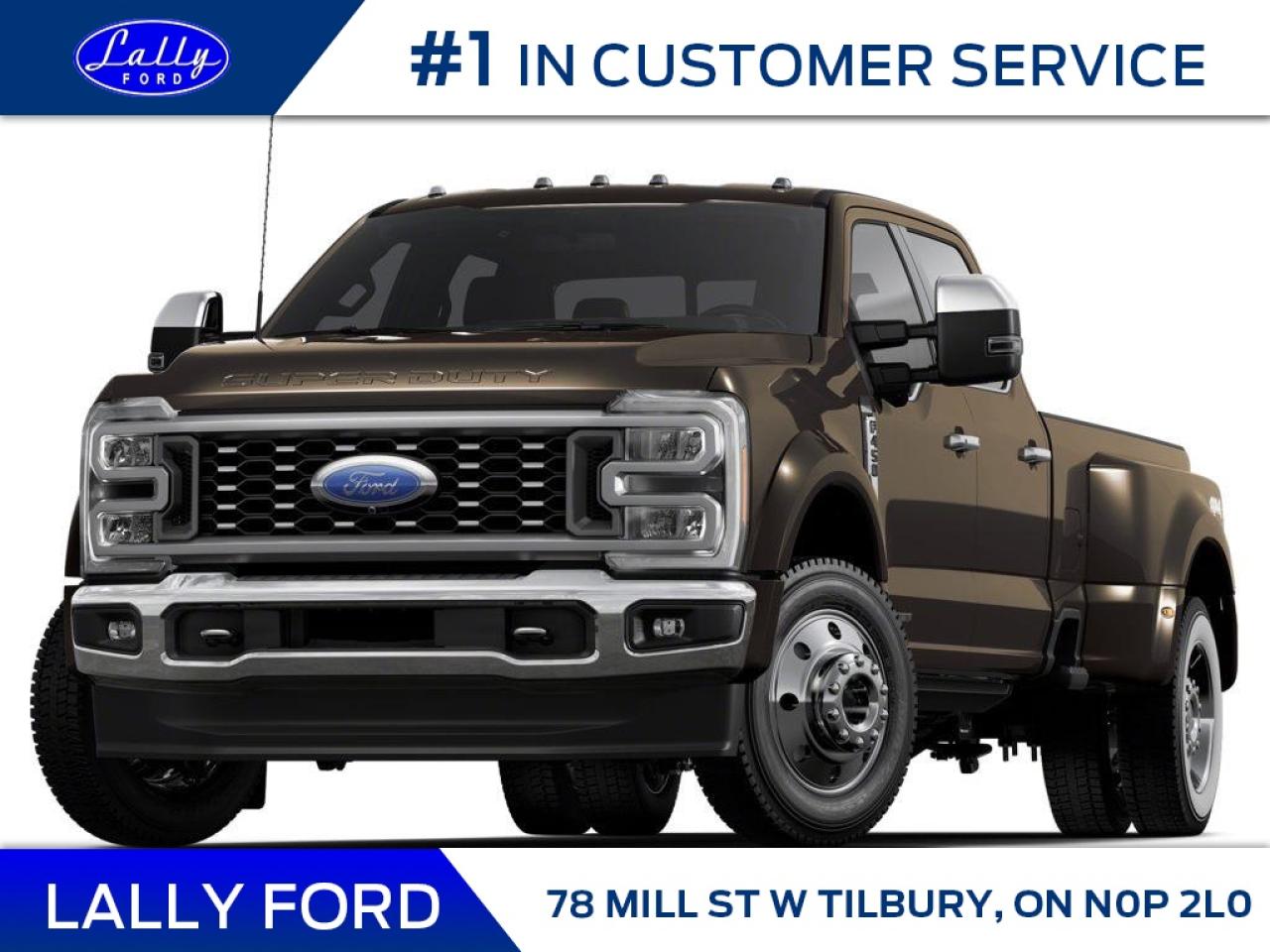 New 2025 Ford F-450 KING RANCH for sale in Tilbury, ON