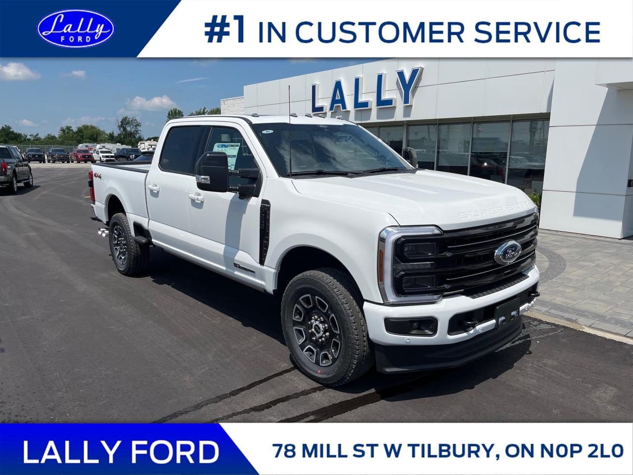 New 2025 Ford F-250 Platinum for sale in Tilbury, ON