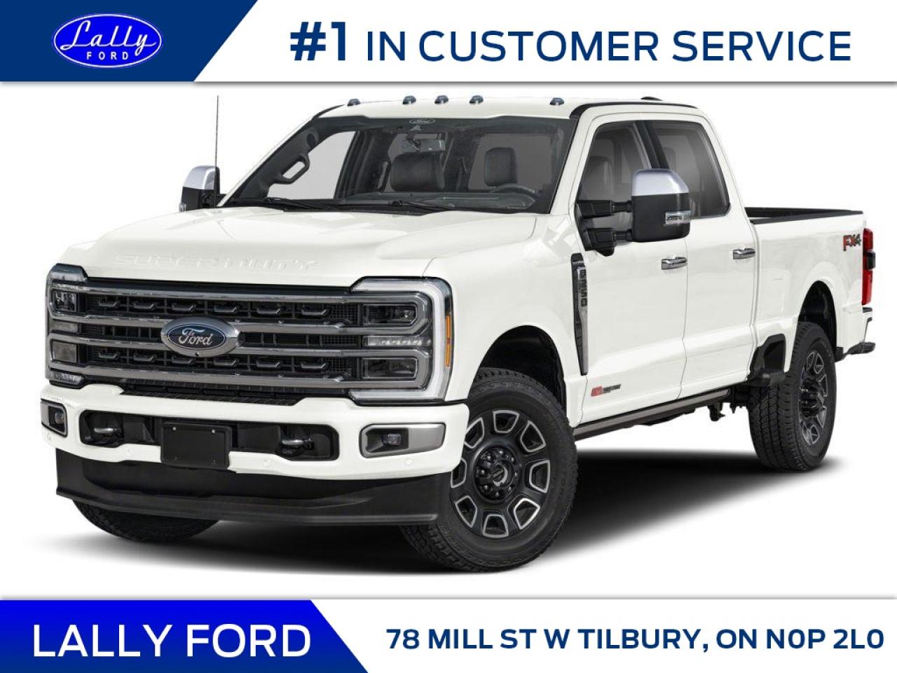 New 2025 Ford F-250 Platinum for sale in Tilbury, ON