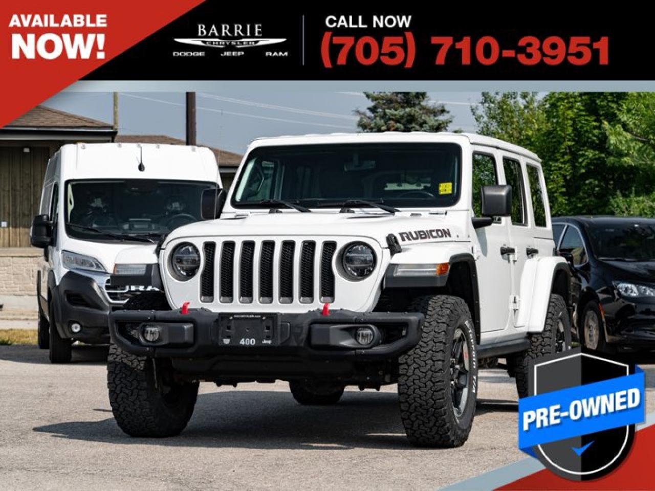 Used 2020 Jeep Wrangler Unlimited Rubicon for sale in Barrie, ON