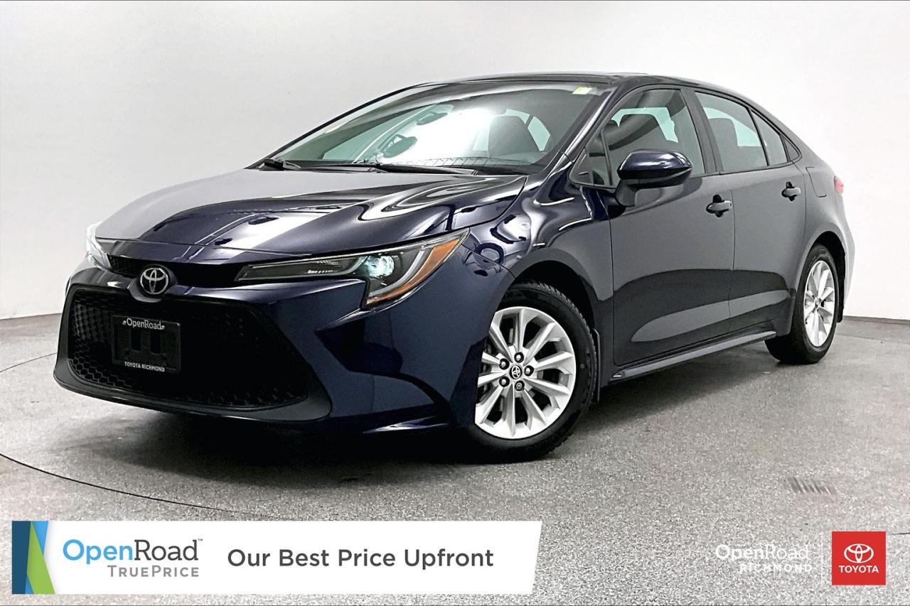 Used 2020 Toyota Corolla 4-door Sedan LE CVT for sale in Richmond, BC