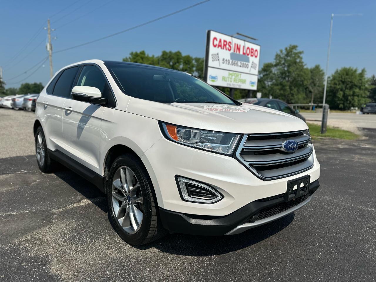 Used 2018 Ford Edge Titanium AWD for sale in Komoka, ON