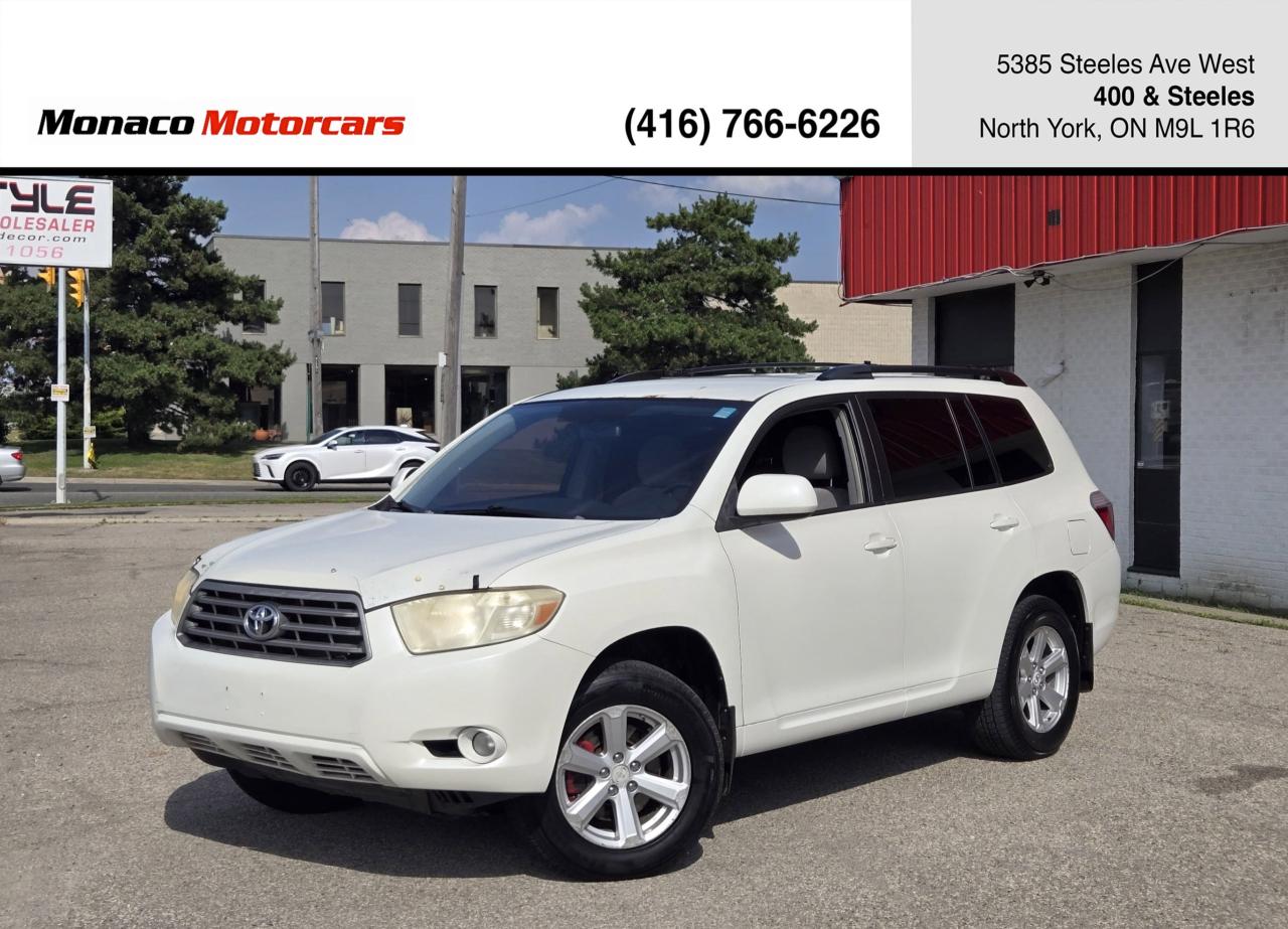 Used 2008 Toyota Highlander 4WD - AS IS|YOU CERTIFY YOU SAVE for sale in North York, ON