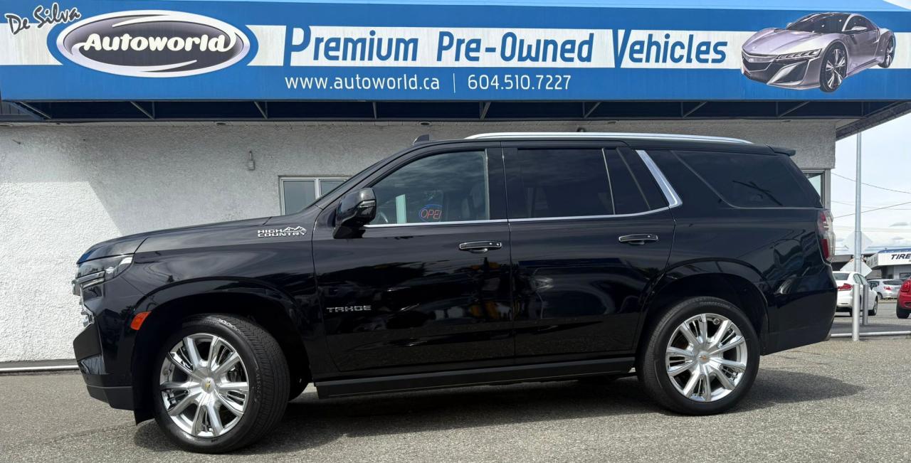 Used 2021 Chevrolet Tahoe High Country 4WD *Premium Pkg, Max Tow Pkg,  22