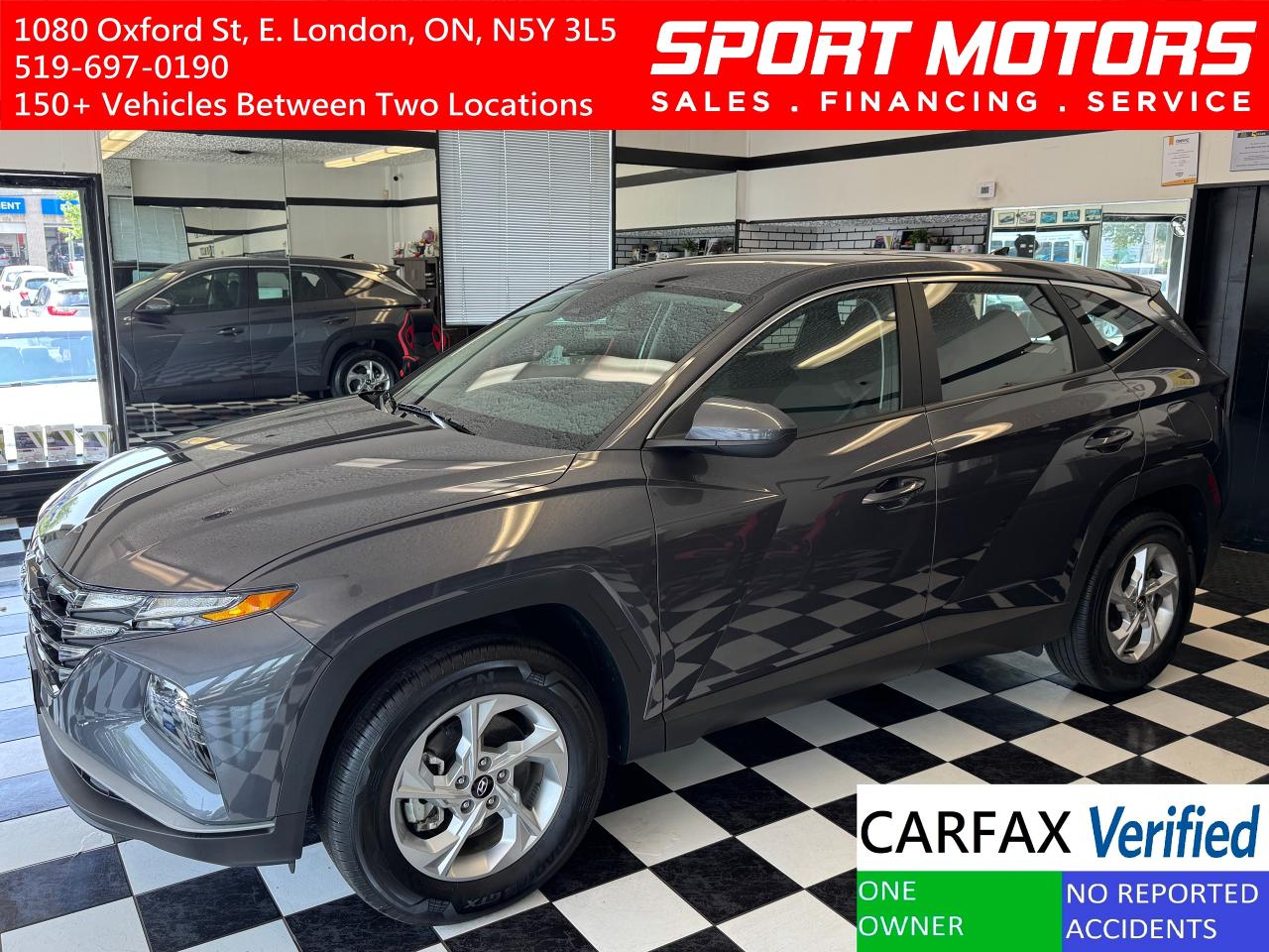 Used 2022 Hyundai Tucson Essential AWD+ApplePlay+Camera+CLEAN CARFAX for sale in London, ON