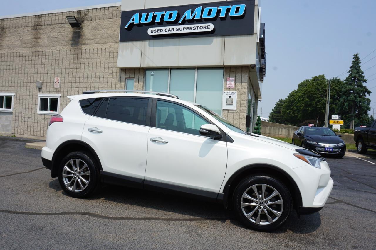 2017 Toyota RAV4 LIMITED AWD CERTIFIED *TOYOTA MAINTAIN* CAMERA NAV BLUETOOTH LEATHER HEATED SEATS SUNROOF CRUISE ALLOYS