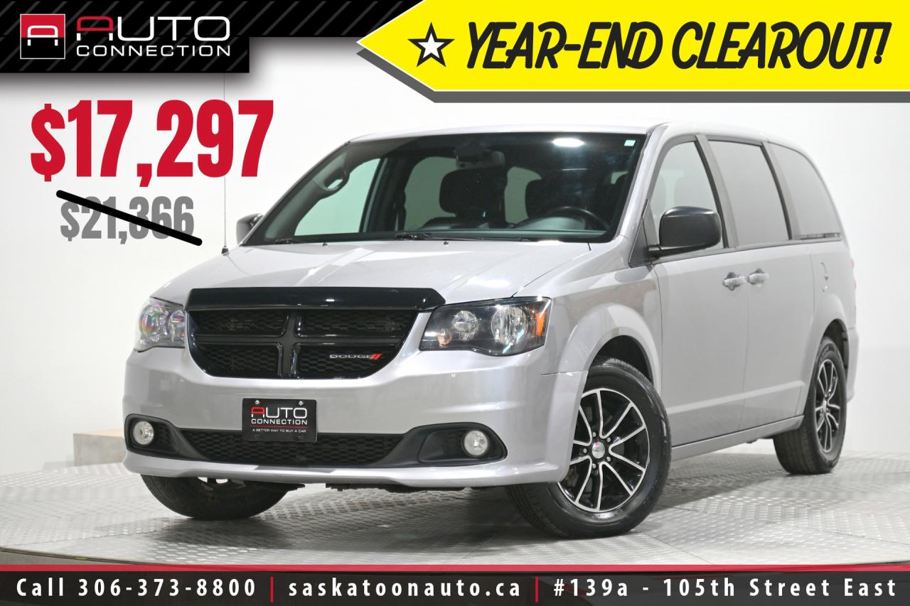 Used 2018 Dodge Grand Caravan SXT - BLACKTOP - SXT PLUS - REAR DVD for sale in Saskatoon, SK