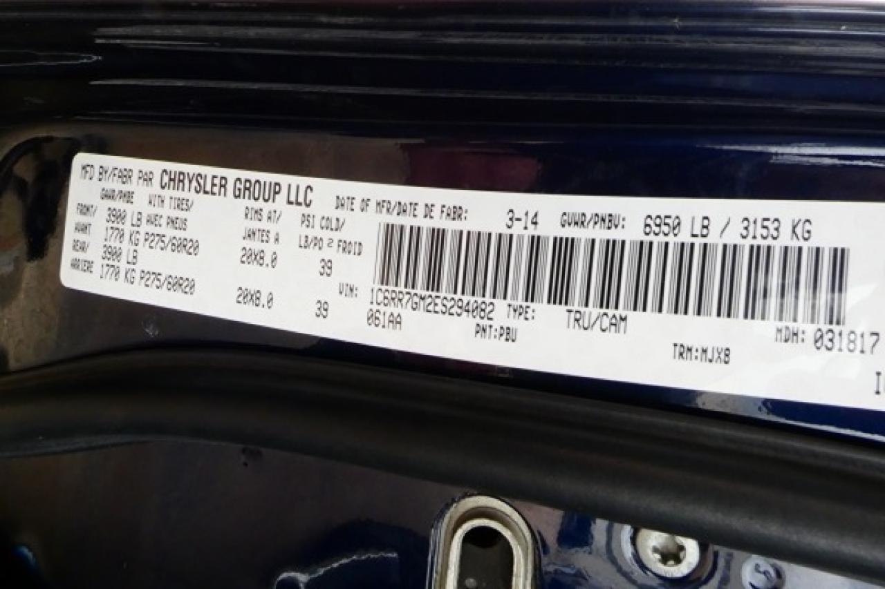 2014 Dodge Ram 1500 Outdoorsman eco DIESEL w/Htd cloth, NAV, BUC - Photo #21
