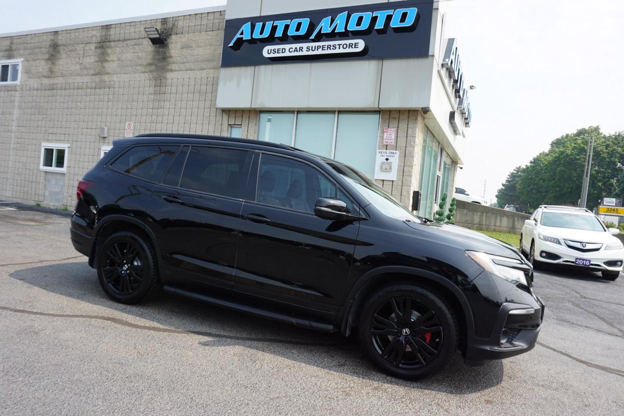 Used 2019 Honda Pilot BLACK EDITION 4WD *ACCIDENT FREE* CAMERA NAV BLUETOOTH LEATHER HEATED SEATS SUNROOF CRUISE ALLOYS for sale in Burlington, ON