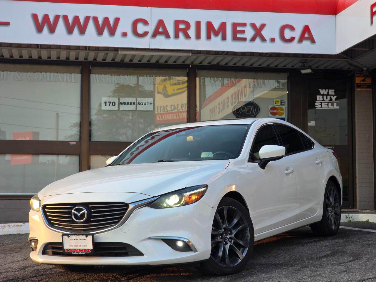 Used 2017 Mazda MAZDA6 GT RARE MANUAL | BOSE | Leather | Sunroof | BSM | Backup Camera for sale in Waterloo, ON