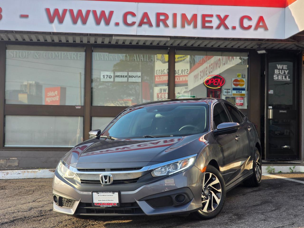 Used 2017 Honda Civic EX Honda Sensing | Sunroof | LaneWatch | Backup Camera for sale in Waterloo, ON