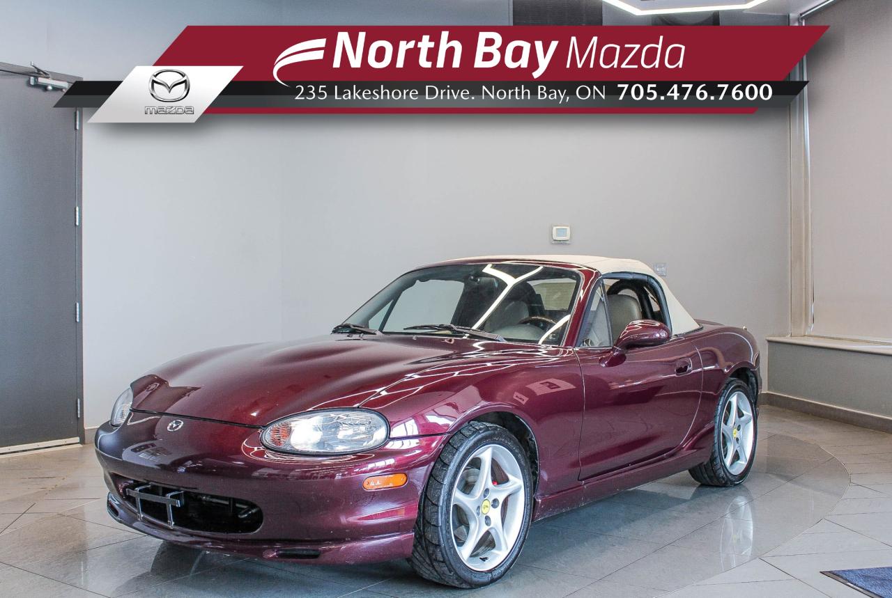 Used 2000 Mazda Miata MX-5 Special Edition LOW KMS - GARAGE STORED - SOFT TOP - UPGRADED AFTER MARKET AUDIO for sale in North Bay, ON