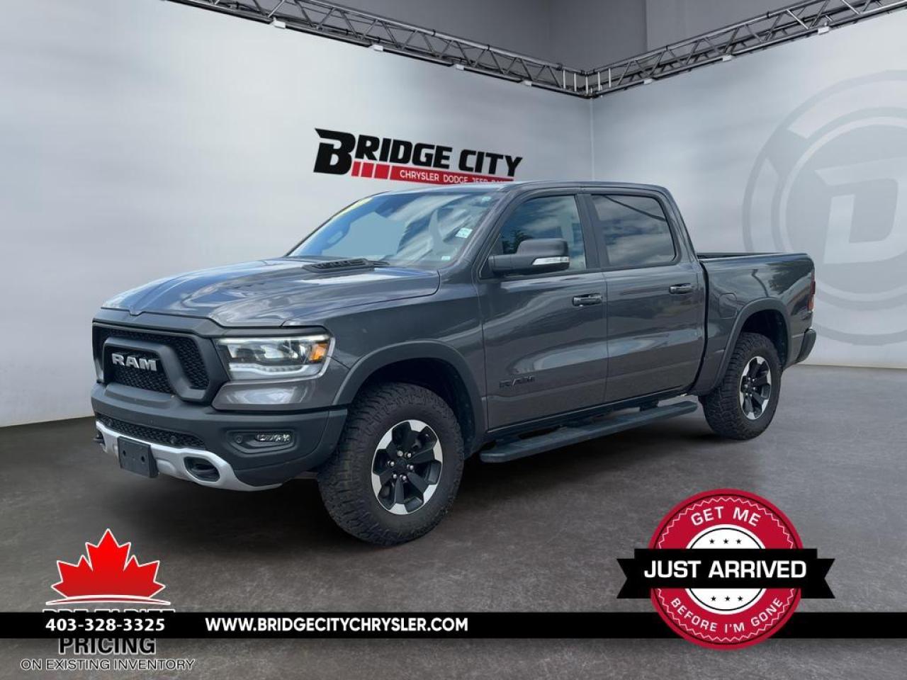 Used 2022 RAM 1500 Rebel 5.7L Hemi - Alpine Sound - 12 Screen - Remote Start - Side Steps - Trailer Brake Control for sale in Lethbridge, AB