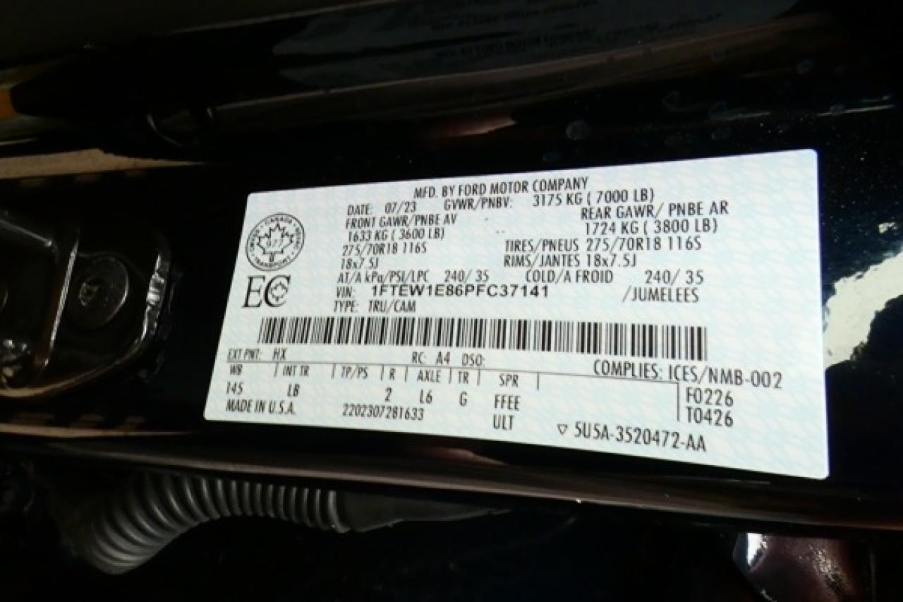 2023 Ford F-150 Tremor w/Htd L.wrap, NAV, BUC - Photo #22