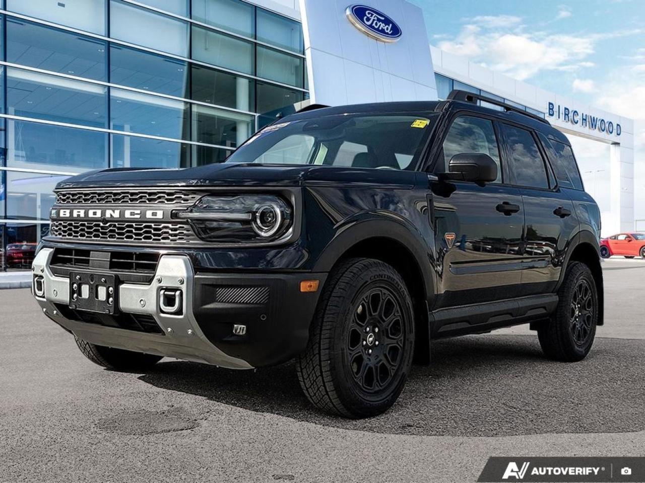 New 2025 Ford Bronco Sport Badlands 400A | 2.0L | Tech PKG | Power Moonroof for sale in Winnipeg, MB