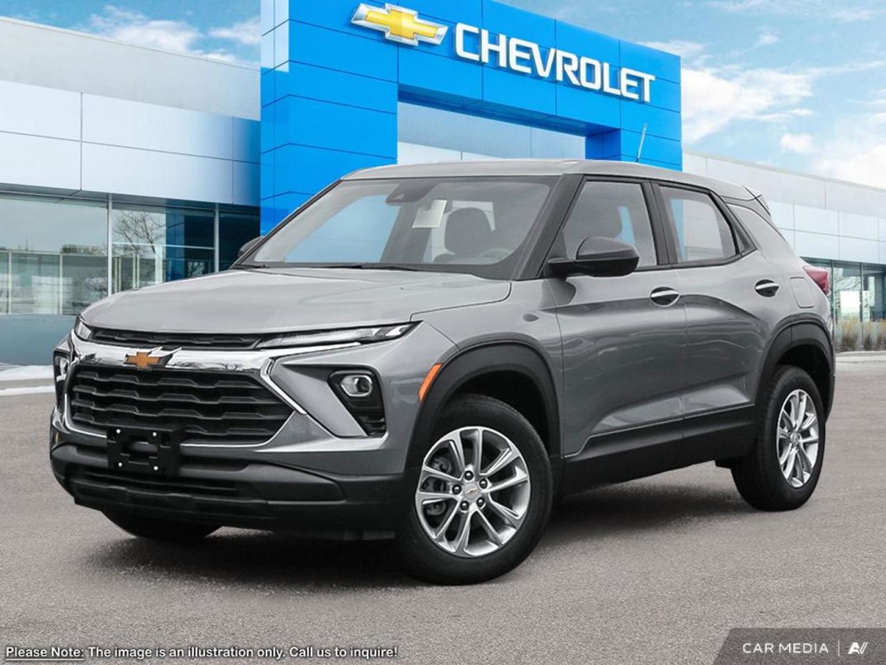 Price includes Added Accessories Plus Engine Block Heater | Tire, Compact Spare 16 (40.3 CM)
Get ready for the future of SUVs with the 2026 Chevrolet Trailblazer LS AWD! This cutting-edge vehicle combines style, efficiency, and advanced technology to deliver an exceptional driving experience.

Key Features:
- All-wheel drive for enhanced traction and control
- Fuel-efficient 1.3L 3-cylinder engine
- Teen Driver technology for peace of mind
- Wi-Fi Hotspot capability for on-the-go connectivity
- Automatic headlamp control for convenience and safety
- 40/60 split-folding rear seat for versatile cargo space
- USB ports (type-A and type-C) for easy device charging

Experience the next generation of automotive innovation at Birchwood Chevrolet Buick GMC. Reserve your 2026 Trailblazer today, start your purchase journey online, or contact us for any questions. Book an appointment for a test drive and see why the future of SUVs is here now!
See three brands under one roof at Birchwood Chevrolet Buick GMC  the only place in Winnipeg where you can compare GMC, Chevrolet, and Buick all in one visit. Save yourself some time, see a great selection, and learn everything you need to know. 

Your Experience is Everything at Birchwood Chevrolet Buick GMC. 

Click, call (204) 837-5811, or visit Birchwood Chevrolet Buick GMC at the Birchwood Auto Park, 3965 Portage Avenue West at the Perimeter.

Dealer Permit #4240.
Dealer permit #4240